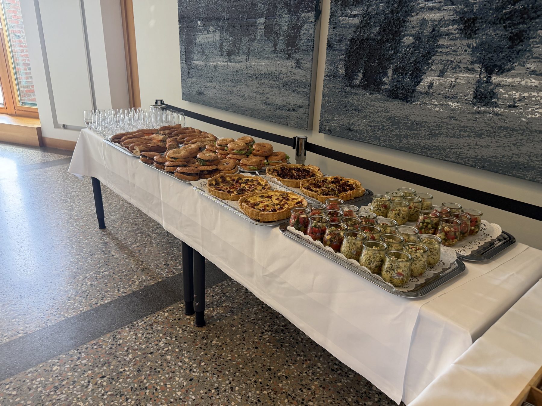 Firmenevent Empfang